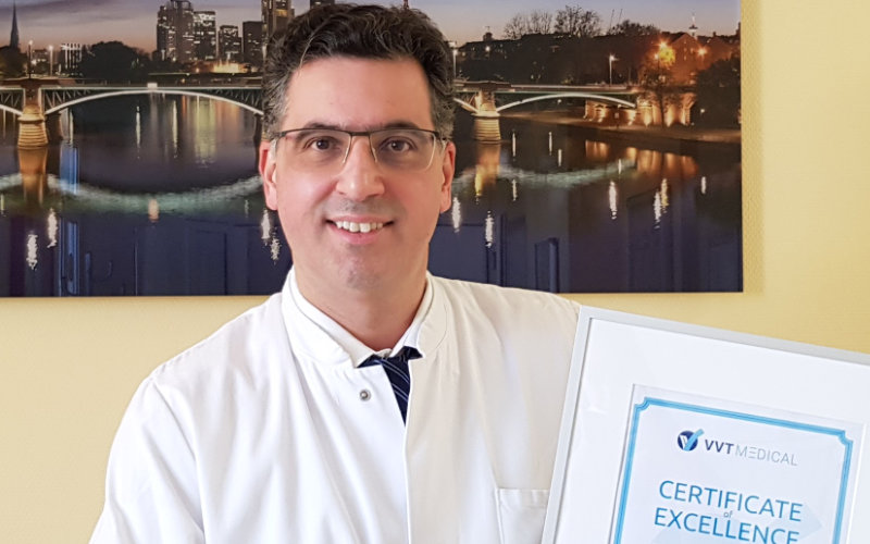 Als Center of Excellence für die SkleroSafe Prozedur anerkannt Als Center of Excellence für die SkleroSafe Prozedur anerkannt