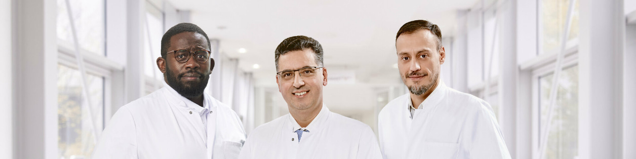 Das Team der Praxis für Gefäßmedizin an der Klinik Rotes Kreuz